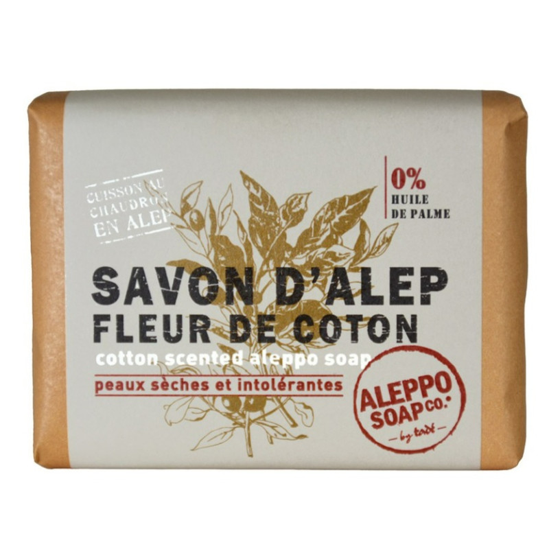 Aleppo Soap Co. MYDŁO pielęgnacyjne Surgras KWIAT BAWEŁNY 100g