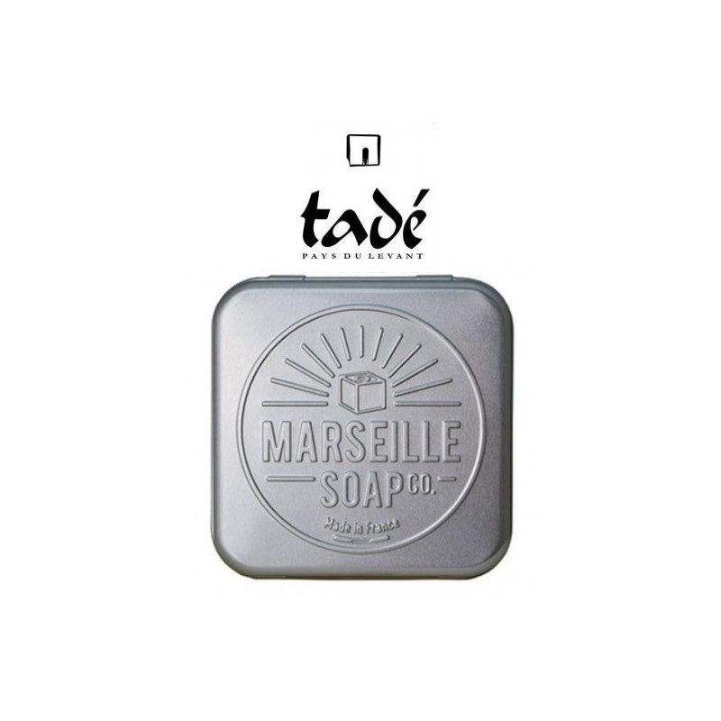 Tadé Mydelniczka aluminiowa zamykana MARSEILLE SOAP 8x8xh2.7