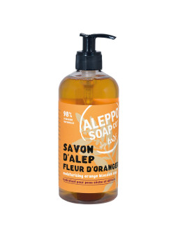 Aleppo Soap Co. Mydło Aleppo w płynie KWIAT POMARAŃCZY 500 ml