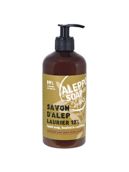 Aleppo Soap Co. Mydło Aleppo w płynie 12% OLEJ LAUROWY 500ml