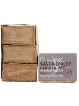 Aleppo Soap Co. Mydło Aleppo 20% LAURU 3x200g