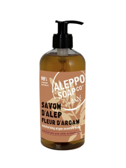 Aleppo Soap Co. Mydło Aleppo w płynie KWIAT ARGANII 500 ml