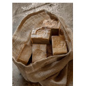 Aleppo Soap Co. Mydło Aleppo OLIWKOWO-LAUROWE 4x200g + worek jutowy logowany Zestaw Startowy